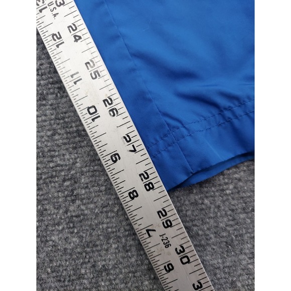 Vtg Adidas Track Suit Men Large Blue Windbreaker Pullover Jacket Pants Zip Ankle - Picture 5 of 16